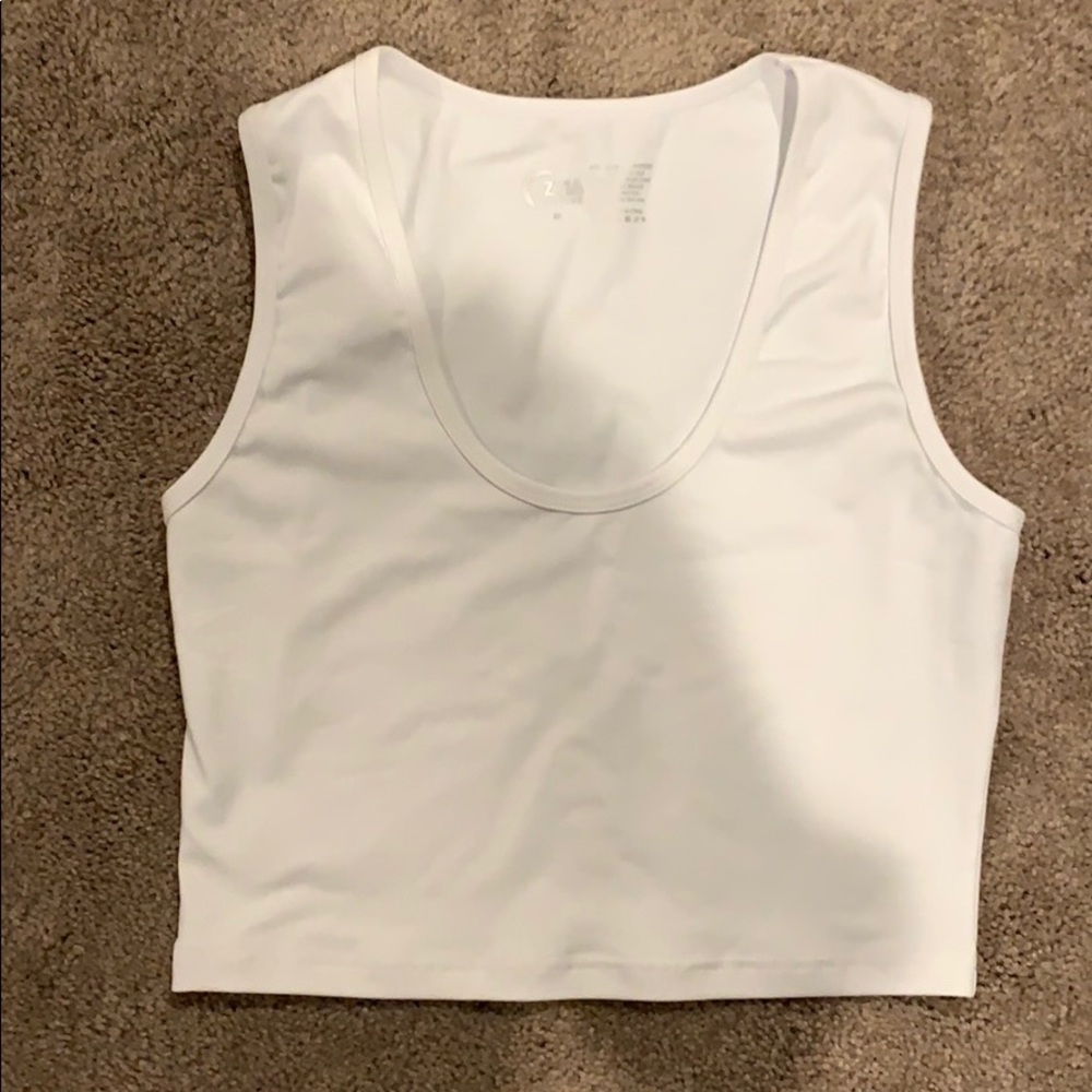 Zyia Stronger Tank White Medium